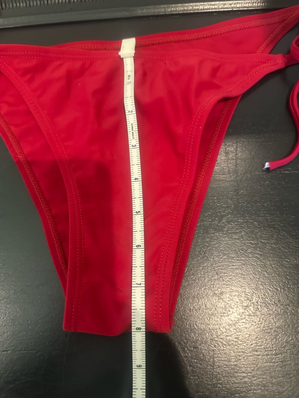 Classic Red String Bikini Set - Picture 2 of 5